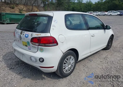 2011 Volkswagen Golf 2.5L 2-Door из США, поврежденный, VIN WVWBA7AJ1BW059371